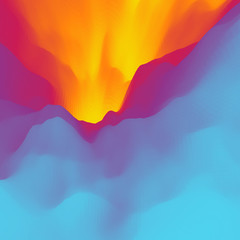 Lava. Abstract background. Modern pattern. Vector Illustration For Your Design.