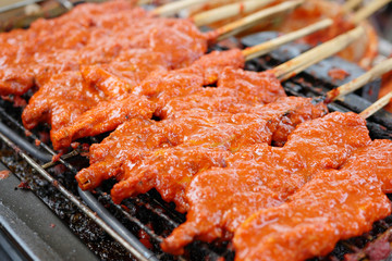 exotic asian grilled chicken