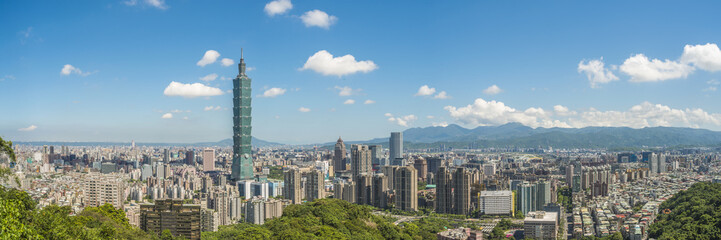 Fototapeta premium Taipei 101 Tower, Tajpej, Tajwan