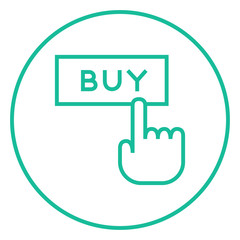 Buy button line icon.