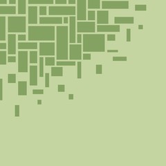 Obraz premium Mosaic from rectangles - vector illustration
