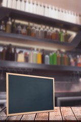 Composite image of bottles arranged in a shelf 