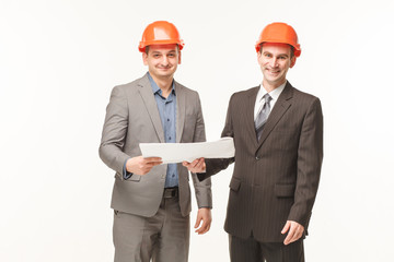 builders to read blueprints smiling