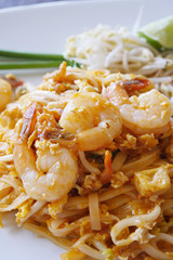 Thai style fried noodle, Pad Thai