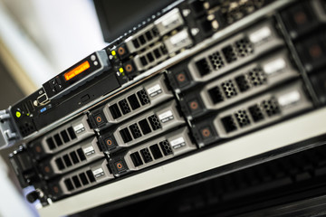 Storage servers in data room Domestic Room
