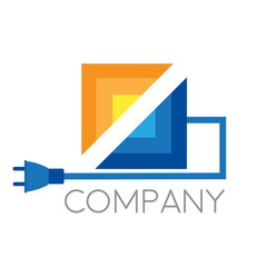 Vector sign green energy, renewable and solar