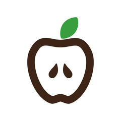 Apple vector icon