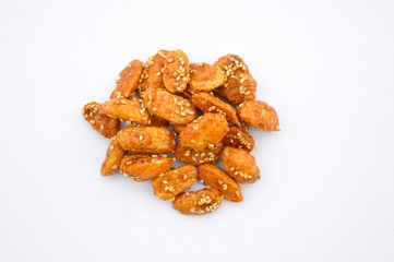 Chickpeas roasted food