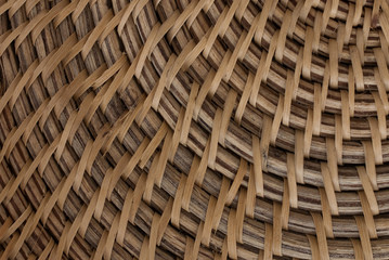 basket material - close up of basket design - abstract backgroun