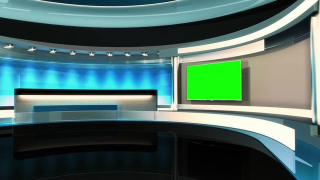 Studio The perfect backdrop for any green screen or chroma key video production. Loop. 