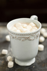 Cocoa with marshmallow