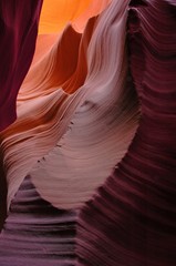 Antelope Canyon. Antelope Canyon - red stone. Lower Antelope Canyon, Arizona, USA. 