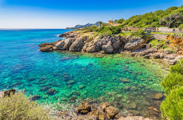 Beautiful seaside Balearic Islands Majorca Spain