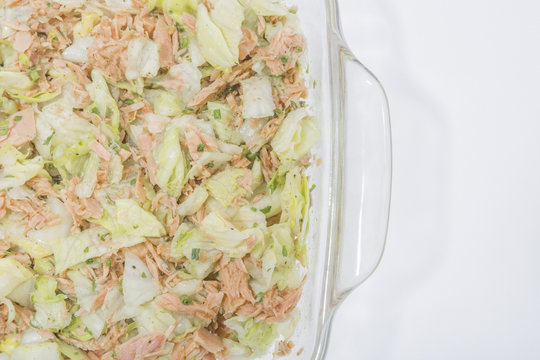 salade with tuna and rice