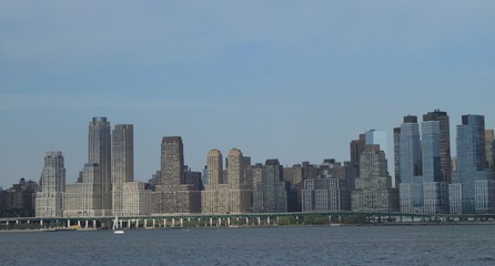 Obraz premium New York City, Uferfront der Upper Westside in Manhattan