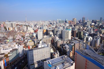 Fototapeta premium Tokyo city skyline