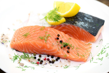 Zitrone Lachs