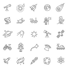Astronomy, Astrology and Space icons
