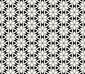 Star seamless pattern background vector