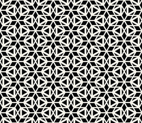 Star seamless pattern background vector
