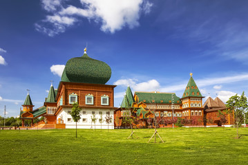 Obraz premium Moscow. Kolomenskoye. The Palace of Tsar Alexei Mikhailovich