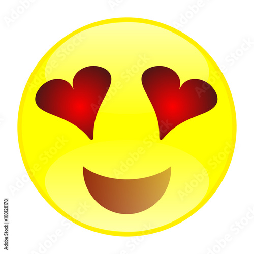Verliebter Smiley Verliebter Smiley