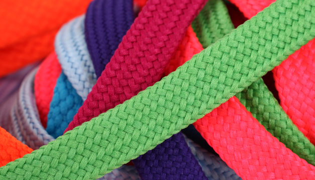 Colorful shoelaces shoe laces