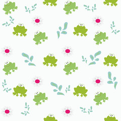 The ornament of the frogs.