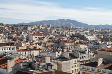 Dichtbebauung Marseille