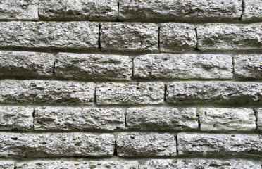 Old stone wall closeup