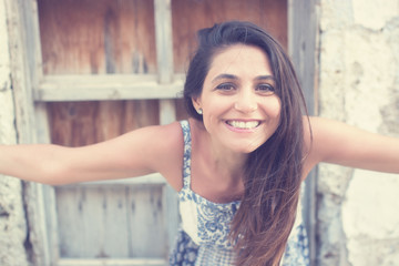 Fototapeta premium smiling woman