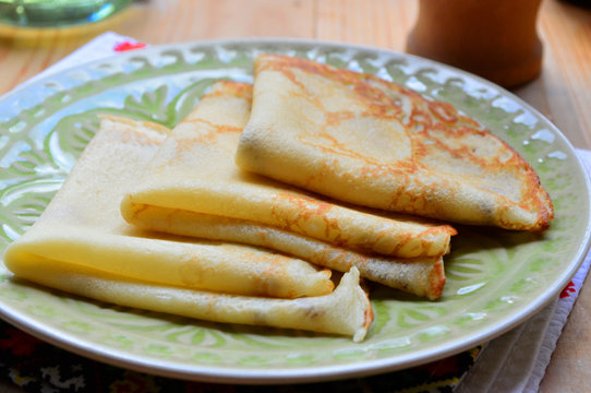 Pancakes. Food photography.