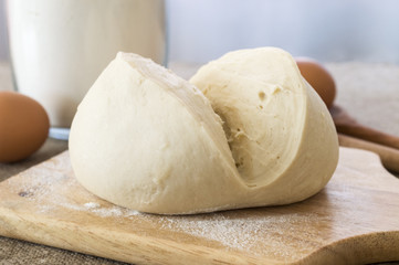 Dough. Food photography.