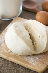 Dough. Food photography.