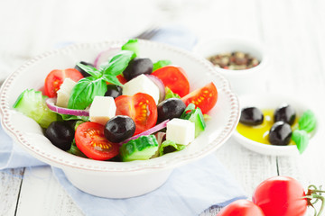 Obraz na płótnie Canvas Greek Salad
