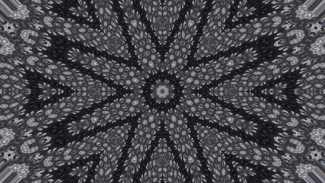 Abstract pattern with eight star ultra complex structure of flickering light scales. Excellent animated background in HD. Adorable hypnotic visuals for wonderful decorative shimmering intro. 

