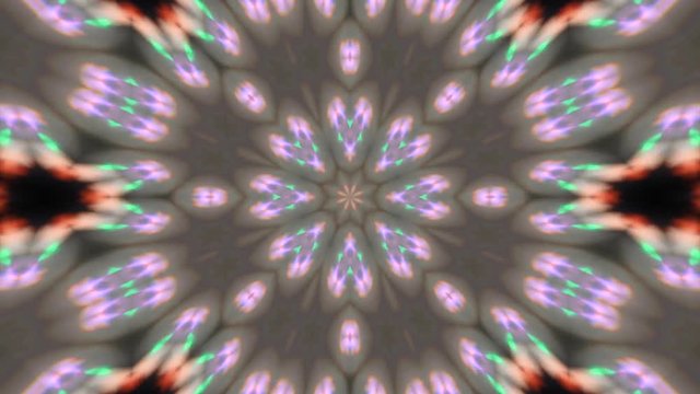 Amazing abstract kaleidoscopic flickering fire pattern with eight complex structure. Excellent animated background in amazing in HD. Adorable hypnotic visuals for wonderful decorative shimmering intro