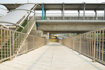 Walking overpass
