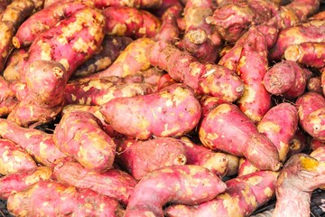 Grilled sweet potatoes.