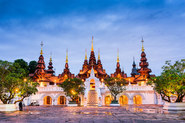 Chiang Mai, Thailand Temple Buildings