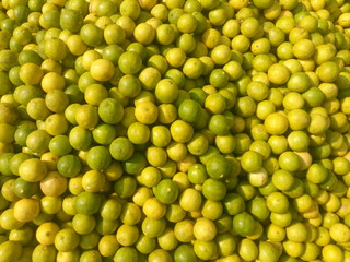 Full frame shot of lemons for sale
