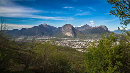 Grenoble depuis la Tour sans Venin