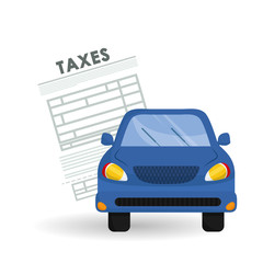 Vector illustration of Taxes , editable icon
