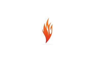 fire logo vector