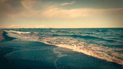 Obraz premium Spiaggia d'inverno