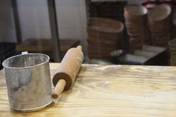 On the shop floor bakery