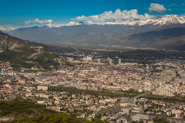 Grenoble depuis la Tour sans Venin
