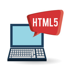 responsive web design over white background, vector illustration