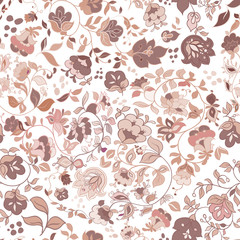 Floral seamless background pattern wallpaper