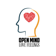 Graphic design of love , vector illustration